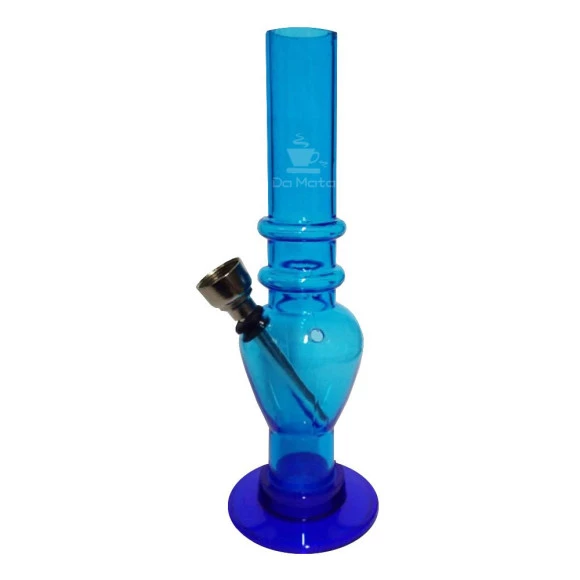 Bong de Acrílico Colorido Pequeno azul