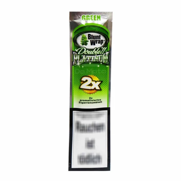 Blunt Wrap Platinum Green Martini de Maçã 