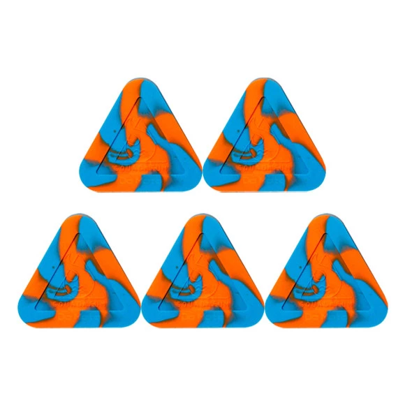 Kit de 5 Slick Squadafum Triangular Laranja e Azul 13ml 