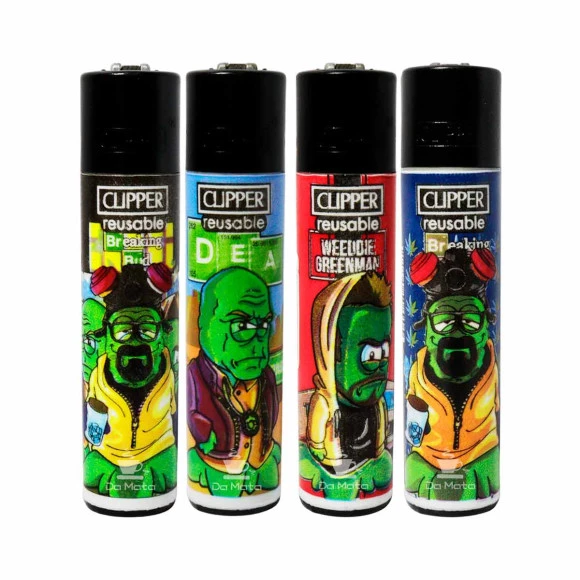 Kit - 4 Isqueiros Clipper MasterCheef Edição colecionador