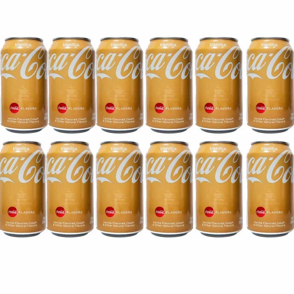 Kit 12 Coca Cola Vanilla Importada