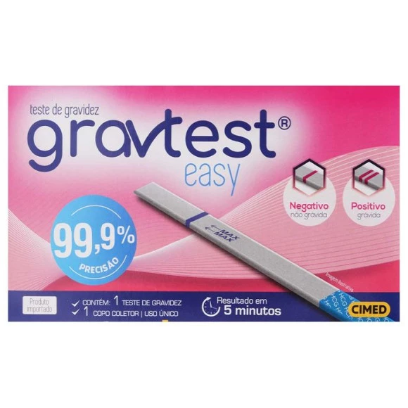 Teste De Gravidez Easy 5 Minutos Cimed