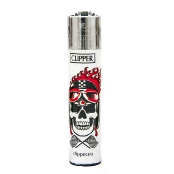 Isqueiro Clipper Skulls 11 2/4 