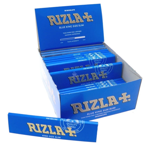 Caixa de Seda Rizla + Blue King Size