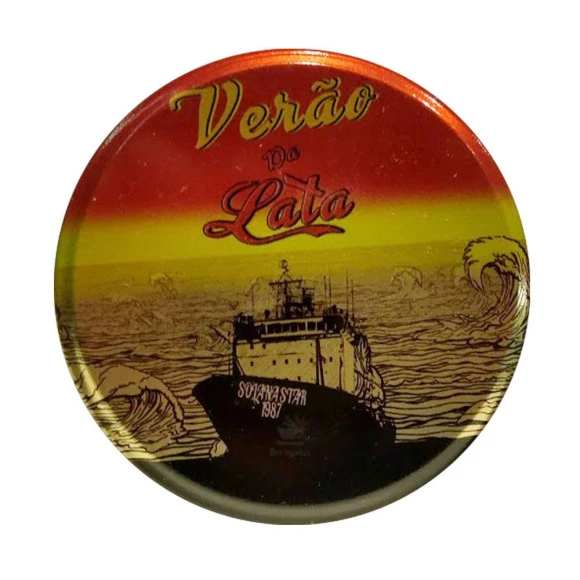 Verão da Lata Vermelho e Amarelo