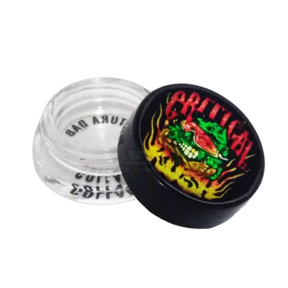 Pote de Vidro Cultura Dab x Natural Terpenes Critical Kush 7ml