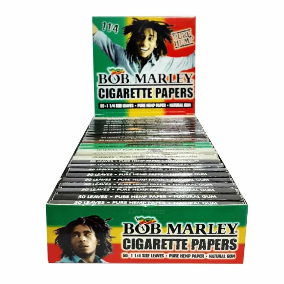 Caixa de Seda Smoking Bob Marley 1 1/4