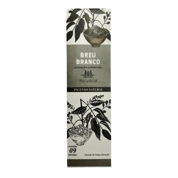 Incenso Nirvana Breu Branco