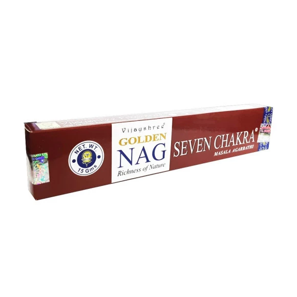 Incenso Vijayshree Seven Chakra Lateral 
