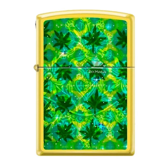 Isqueiro Zippo Leaf Pattern