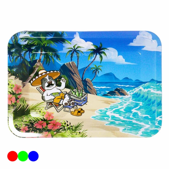 Bandeja de Metal Silly Dog Pequena