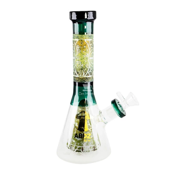 Bong de Vidro Gold Maori Médio Bali Dark de lado tabacaria da mata