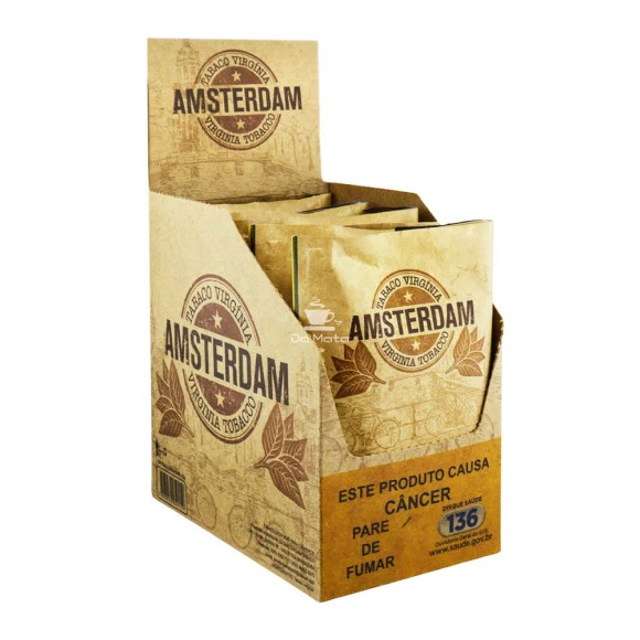 Caixa de Amsterdam Virgínia C/5 15g de lado