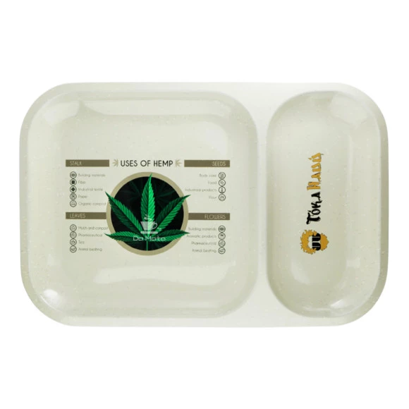 Bandeja Toka Hauú C/ divisória Uses Of Hemp de frente