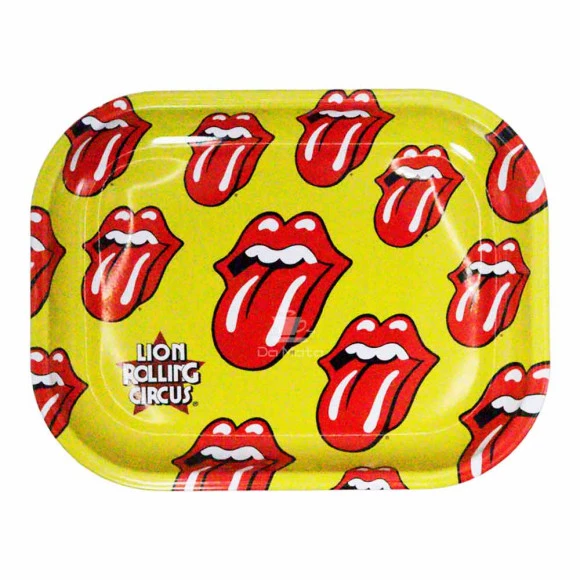 Bandeja Lion Rolling Circus & The Rolling Stones Amarelo Logo