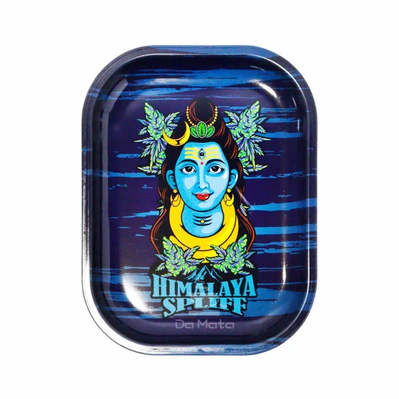 Bandeja de Metal Sadhu Pequena Azul Escuro