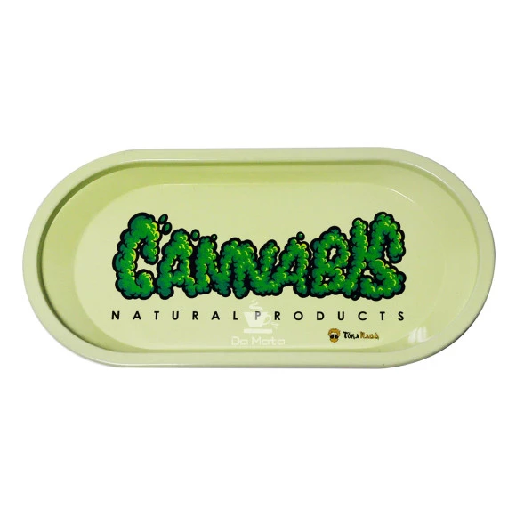 Bandeja de Metal Pequena Toka Hauú Cannabis