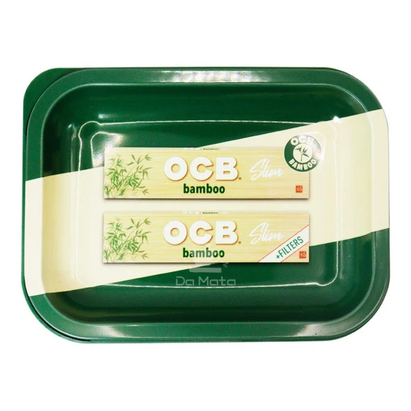 Bandeja OCB c/ Tampa Bamboo Slim Premium