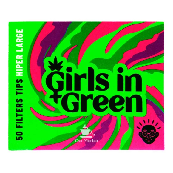 Piteira Girls in Green Hiper Large - 50 Folhas de frente