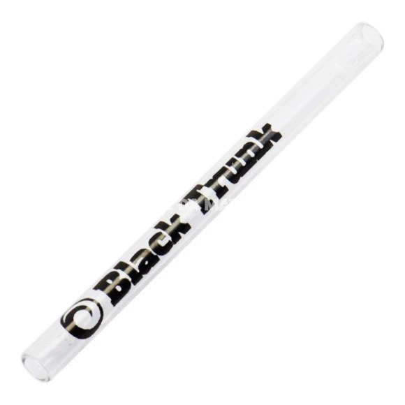 Piteira de Vidro Black Trunk S/ Bocal 5mm de lado tabacaria da mata