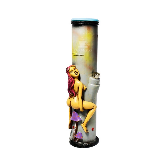 Bong de Resina Women and Mushroom 
