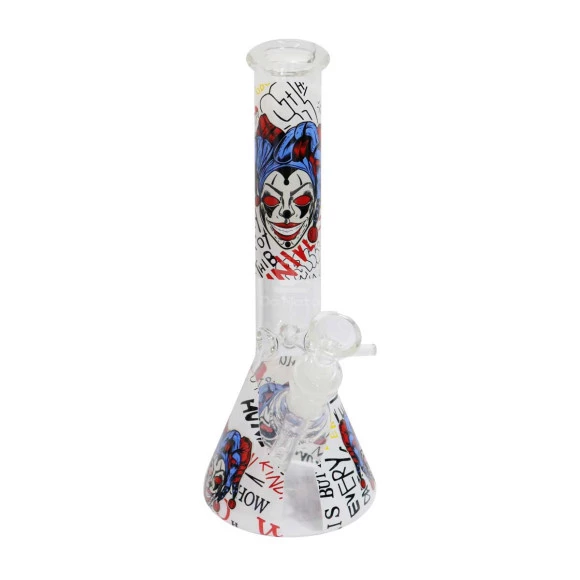 Bong de Vidro Médio Arlequina