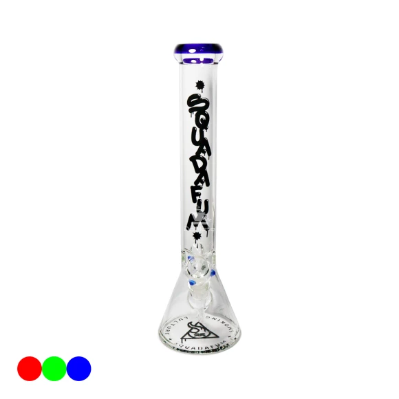 Bong de Vidro Squadafum Ice Glass azul