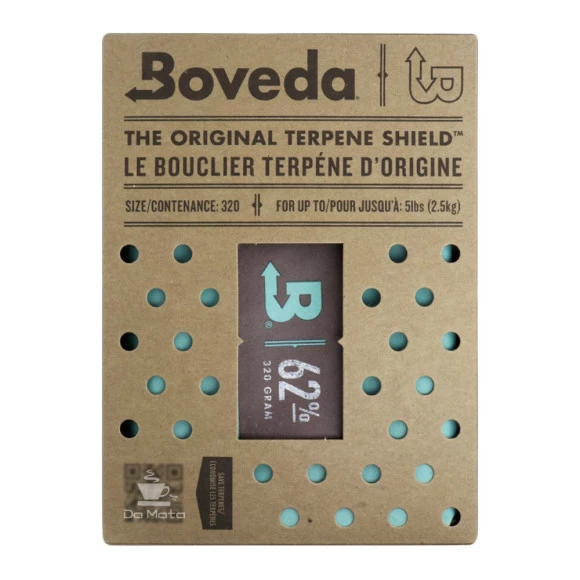 Boveda 62% 320g de frente