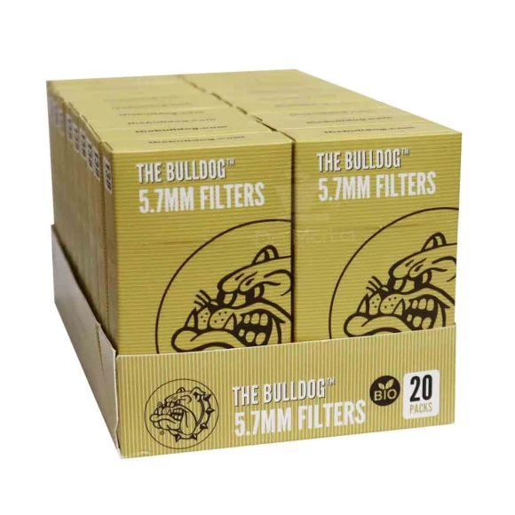 Caixa de Filtro The Bulldog Amsterdam 5,7mm Biodegradável