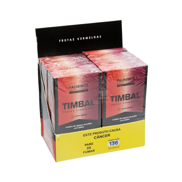 Caixa de Timbal Frutas Vermelhas
