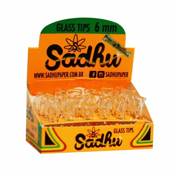 Caixa Piteira de Vidro Sadhu 6mm