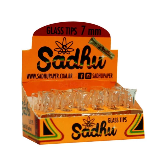 Caixa Piteira de Vidro Sadhu 7mm