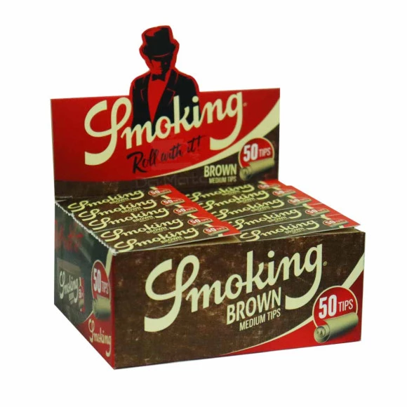 Caixa de Piteira Smoking Brown