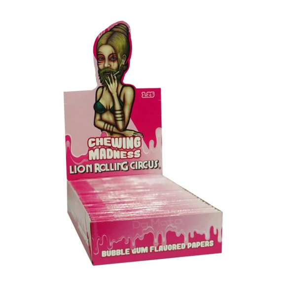 Caixa de Seda Chewing Madness Lion Rolling Circus 1 1/4