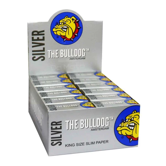 Caixa de Seda The Bulldog Silver Roll Slim