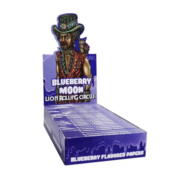 Caixa de Seda de Blueberry Lion Rolling Circus 1 1/4