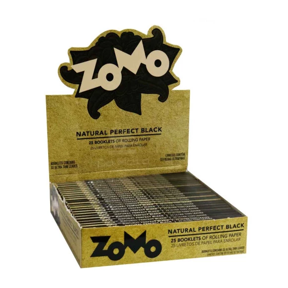 Caixa de Seda Zomo Natural Perfect Black King Size