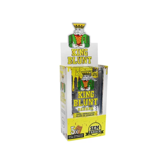 Caixa de King Blunt Banana