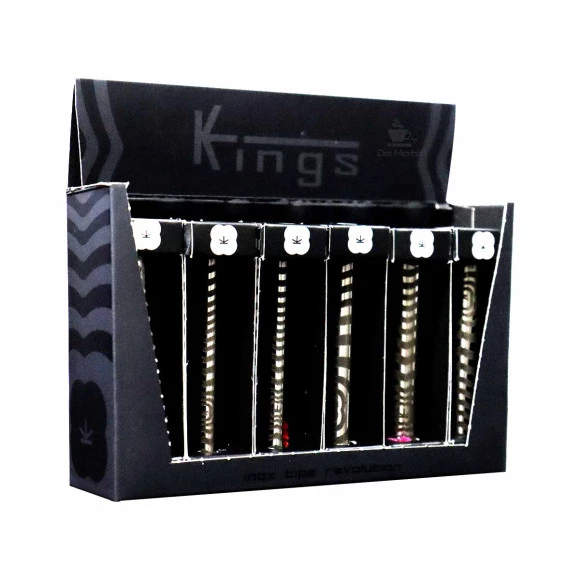 Caixa de Piteira Inox Kings