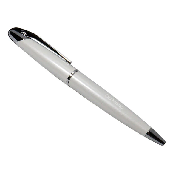 Caneta Colibri Equinox Twist Ballpoint White 
