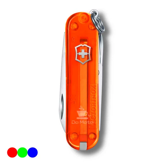 Canivete VIctorinox SD Colors Translucido laranja
