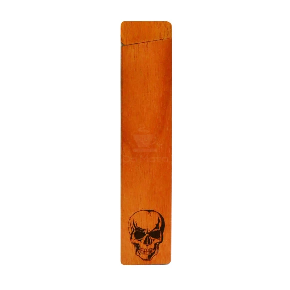 Case Hemp Wood Burning Caveira