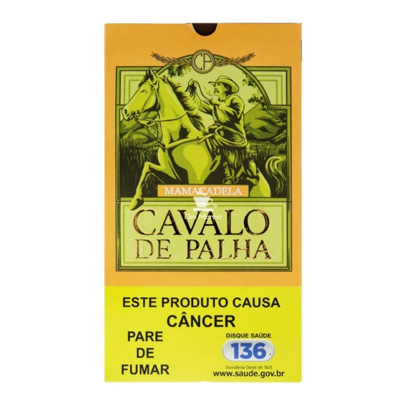 Cavalo de Palha Mamacadela de frente
