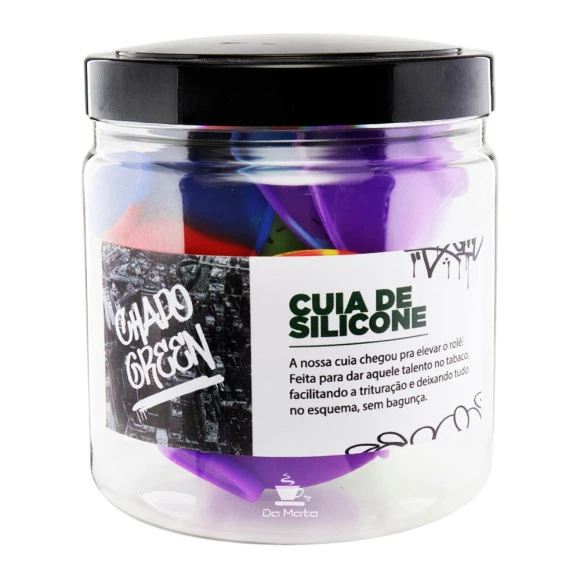 Pote de Cuia Chapogreen Silicone Color Mix C/12