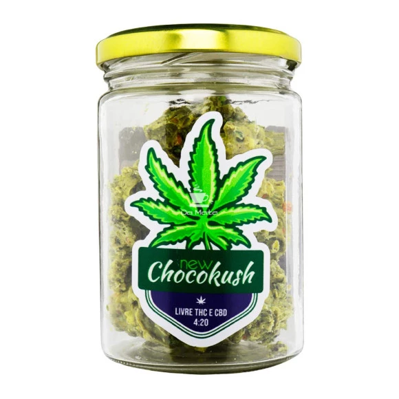 Chocolate ChocoKush Cookies Kush 100g  de frente 