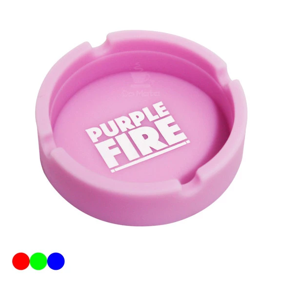 Cinzeiro de Silicone PurpleFire *Brilha no Escuro*