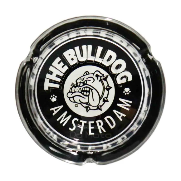 Cinzeiro de Vidro The Bulldog Logo