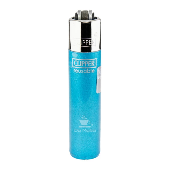 Isqueiro Clipper Crystal Rainbow de frente