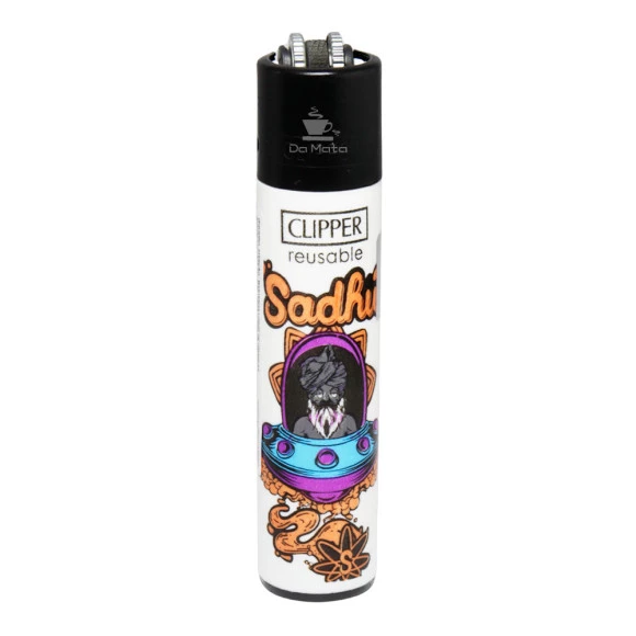 Isqueiro Clipper Sadhu de frente