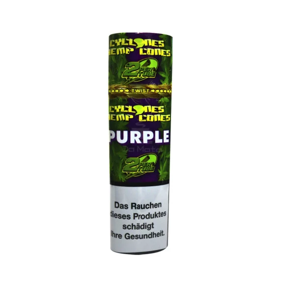 Blunt Cyclones Hemp Cones Purple